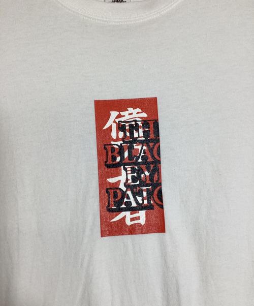 THE BLACK EYE PATCH（ブラックアイパッチ）THE BLACK EYE PATCH (ブラックアイパッチ) ボックスロゴプリントTシャツ ホワイト サイズ:XLの古着・服飾アイテム