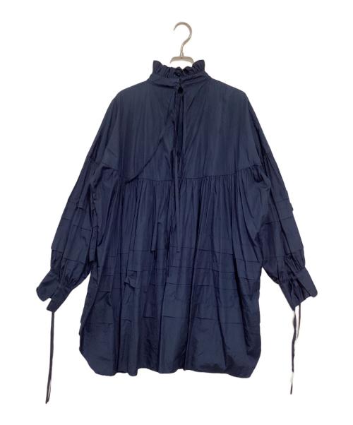 CECILIE BAHNSEN（セシリーバンセン）CECILIE BAHNSEN (セシリーバンセン) Macy  Dress ネイビー サイズ:UK8の古着・服飾アイテム