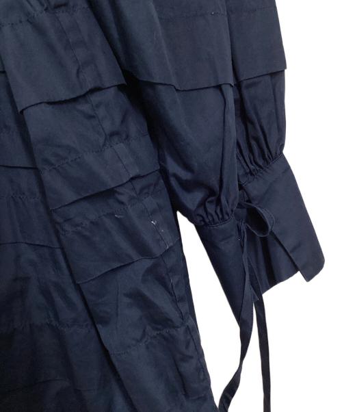 CECILIE BAHNSEN（セシリーバンセン）CECILIE BAHNSEN (セシリーバンセン) Macy  Dress ネイビー サイズ:UK8の古着・服飾アイテム