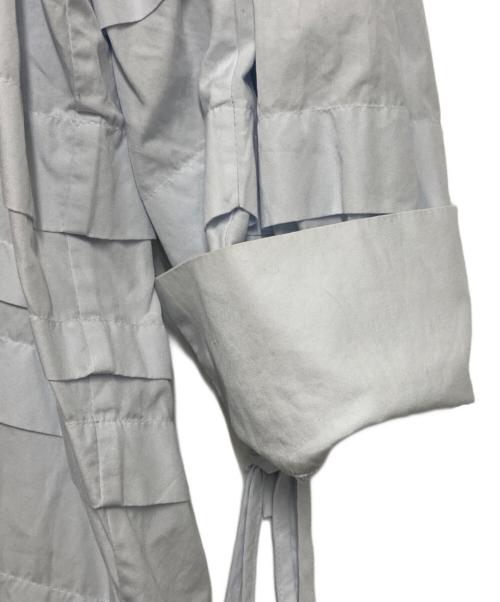 CECILIE BAHNSEN（セシリーバンセン）CECILIE BAHNSEN (セシリーバンセン) Macy Fil-coupe Dress ライトブルー サイズ:UK8の古着・服飾アイテム