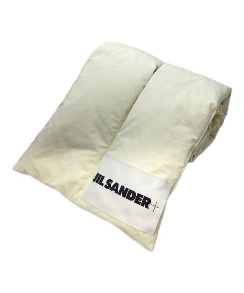 JIL SANDER+（ジルサンダープラス）JIL SANDER+ (ジルサンダープラス) DOWN SCARF アイボリーの古着・服飾アイテム