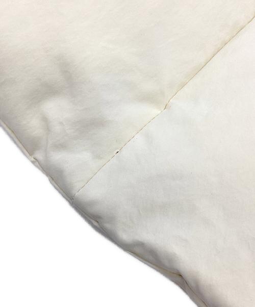 JIL SANDER+（ジルサンダープラス）JIL SANDER+ (ジルサンダープラス) DOWN SCARF アイボリーの古着・服飾アイテム