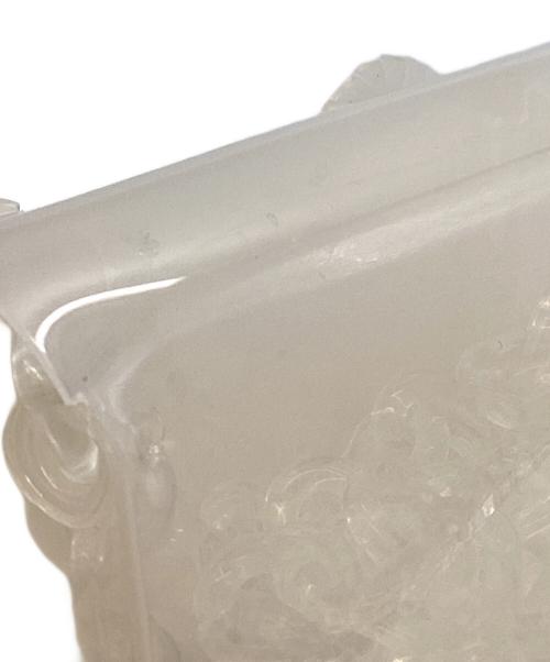 Mame Kurogouchi（マメクロゴウチ）Mame Kurogouchi (マメクロゴウチ) Transparent Sculptural Mini Chain Bag ベージュの古着・服飾アイテム