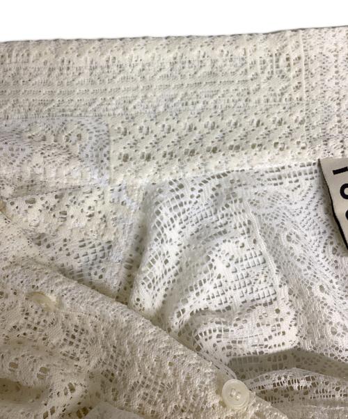 kooi（コーイ）kooi (コーイ) PATCHWORK LACE SHIRT ベージュ サイズ:2の古着・服飾アイテム