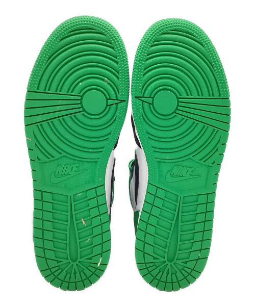 NIKE（ナイキ）NIKE (ナイキ) AIR JORDAN 1 RETRO HIGH OG GS グリーン×ブラック サイズ:US7Yの古着・服飾アイテム