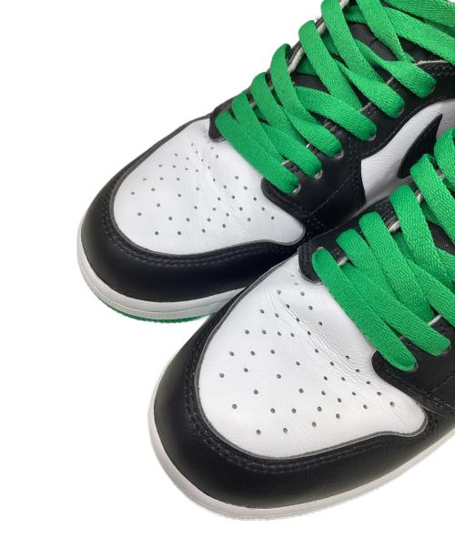 NIKE（ナイキ）NIKE (ナイキ) AIR JORDAN 1 RETRO HIGH OG GS グリーン×ブラック サイズ:US7Yの古着・服飾アイテム