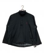 POLO GOLFポロ ゴルフ）の古着「ハーフジップナイロンデタッチャブルプルオーバー」｜ブラック