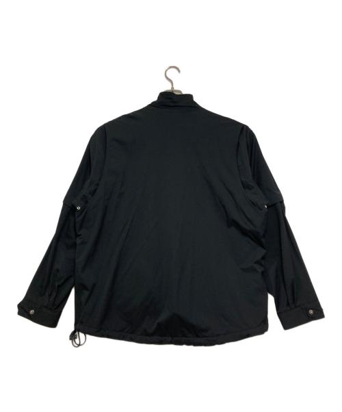 POLO GOLF（ポロ ゴルフ）POLO GOLF (ポロ ゴルフ) ハーフジップナイロンデタッチャブルプルオーバー ブラック サイズ:LLの古着・服飾アイテム