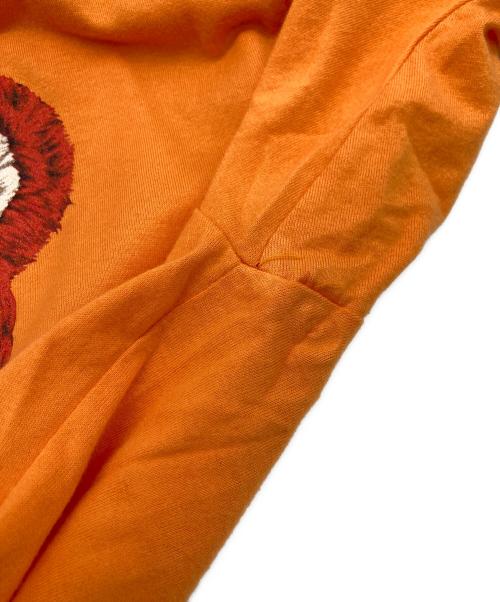 Hysteric Glamour（ヒステリックグラマー）Hysteric Glamour (ヒステリックグラマー) BEAR MASTER Tシャツ オレンジ サイズ:Mの古着・服飾アイテム