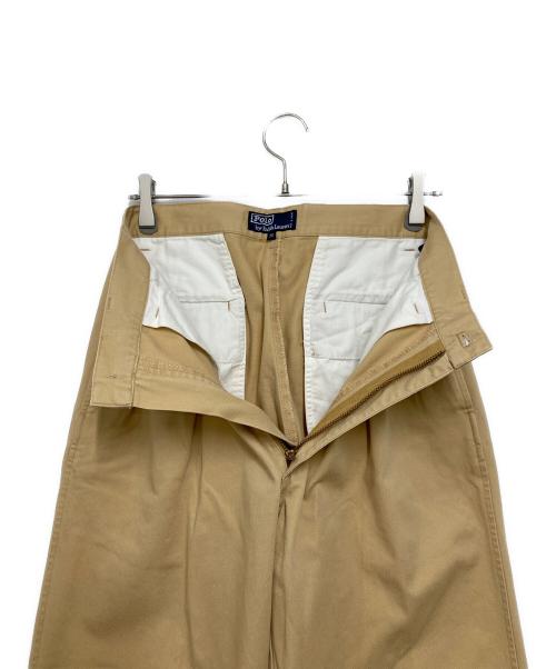 POLO RALPH LAUREN（ポロ・ラルフローレン）POLO RALPH LAUREN (ポロ・ラルフローレン) 90’S  ポロチノパンツ ベージュ サイズ:30の古着・服飾アイテム