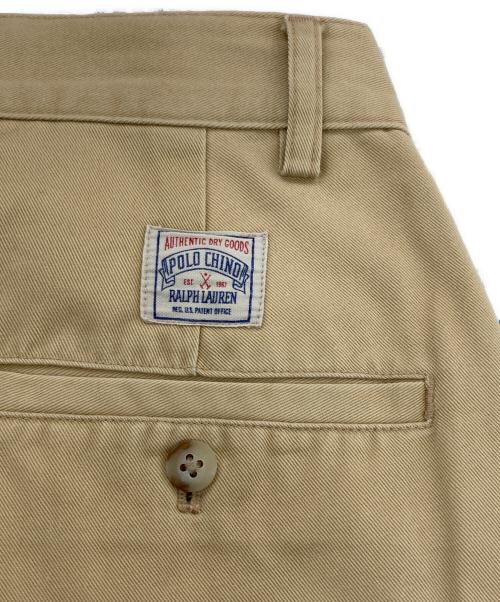 POLO RALPH LAUREN（ポロ・ラルフローレン）POLO RALPH LAUREN (ポロ・ラルフローレン) 90’S  ポロチノパンツ ベージュ サイズ:30の古着・服飾アイテム