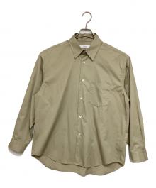 cornier（コルニエ）の古着「コットンロングスリーブシャツ」｜ベージュ