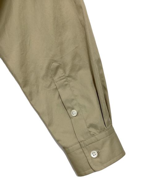 cornier（コルニエ）cornier (コルニエ) コットンロングスリーブシャツ ベージュ サイズ:Sの古着・服飾アイテム