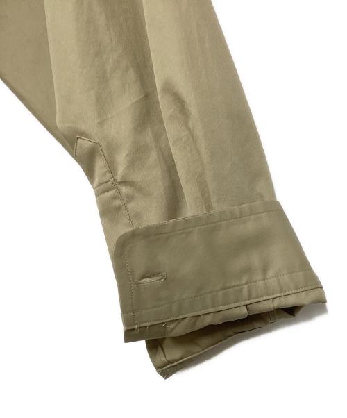 cornier（コルニエ）cornier (コルニエ) コットンロングスリーブシャツ ベージュ サイズ:Sの古着・服飾アイテム