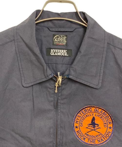 Hysteric Glamour（ヒステリックグラマー）Hysteric Glamour (ヒステリックグラマー) Rags McGREGOR (ラグスマックレガー) ドリズラージャケット ネイビー サイズ:Mの古着・服飾アイテム