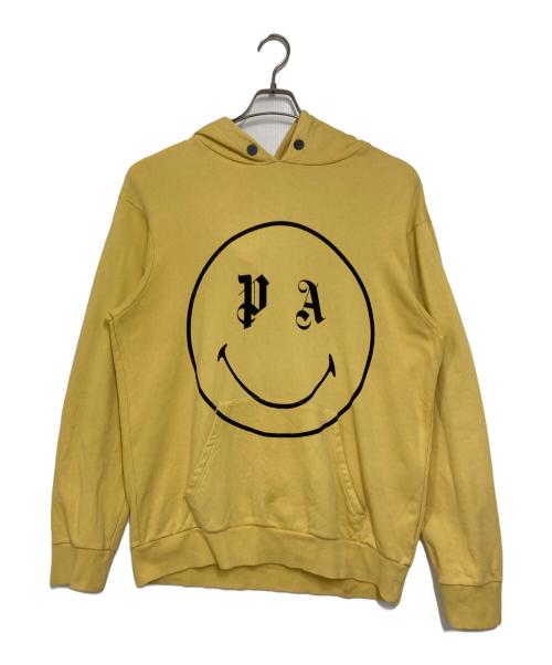 Palm Angels（パーム エンジェルス）Palm Angels (パーム エンジェルス) プルオーバーパーカー イエロー サイズ:Mの古着・服飾アイテム