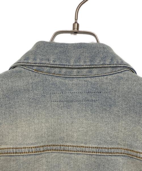 JUN NAKAYAMA（ジュンナカヤマ）JUN NAKAYAMA (ジュンナカヤマ) アームギャザーウォッシュドデニムジャケット インディゴ サイズ:48の古着・服飾アイテム