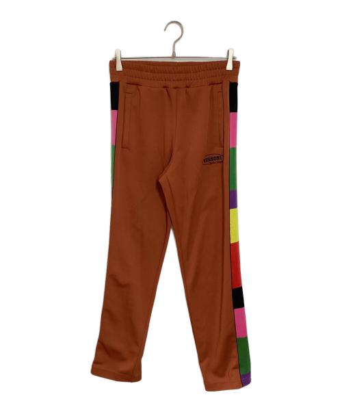 Palm Angels（パーム エンジェルス）Palm Angels (パーム エンジェルス) missoni (ミッソーニ) トラックパンツ ブラウン サイズ:Mの古着・服飾アイテム