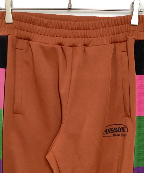 Palm Angels（パーム エンジェルス）Palm Angels (パーム エンジェルス) missoni (ミッソーニ) トラックパンツ ブラウン サイズ:Mの古着・服飾アイテム