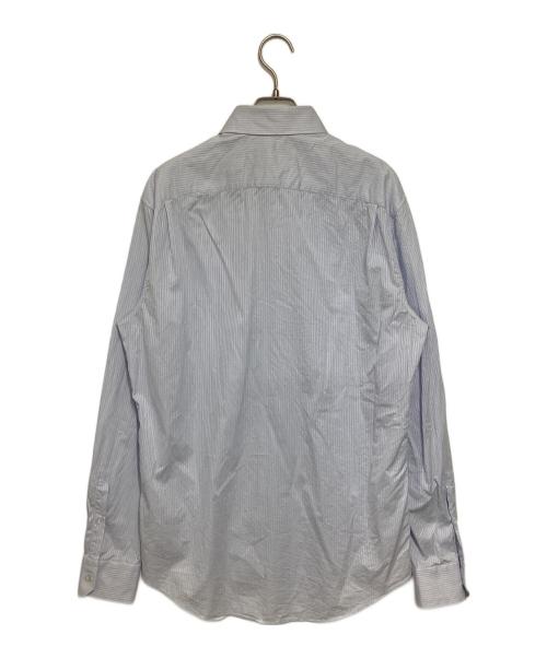 LOUIS VUITTON（ルイ ヴィトン）LOUIS VUITTON (ルイ ヴィトン) レギュラーフィットストライプシャツ ブルー サイズ:41の古着・服飾アイテム
