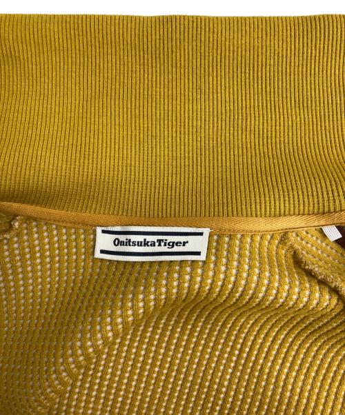 Onitsuka Tiger（オニツカタイガー）Onitsuka Tiger (オニツカタイガー) TRACK TOP（トラックトップ） イエロー サイズ:Sの古着・服飾アイテム