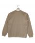 BATONER (バトナ―) EXTRA HARD TWIST WOOL CREW NECK モカ サイズ:２：10000円