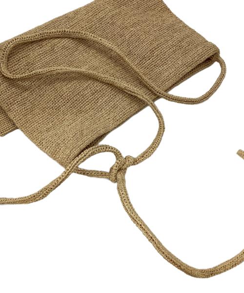 sophie digard（ソフィーディガール）sophie digard (ソフィーディガール) カゴショルダーバッグ ベージュの古着・服飾アイテム