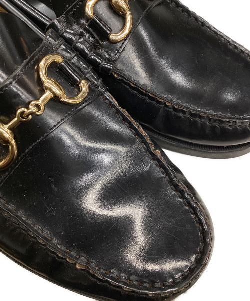 PARABOOT（パラブーツ）PARABOOT (パラブーツ) UNITED ARROWS (ユナイテッドアローズ) ビットデッキローファー ブラック サイズ:6の古着・服飾アイテム