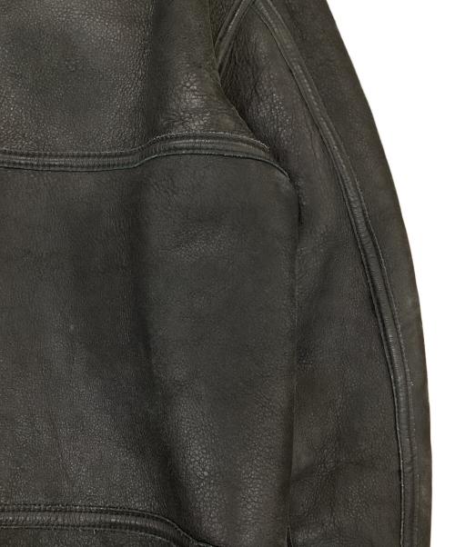 AVIREX（アヴィレックス）AVIREX (アヴィレックス) B-3 ムートンジャケット ブラック サイズ:46の古着・服飾アイテム