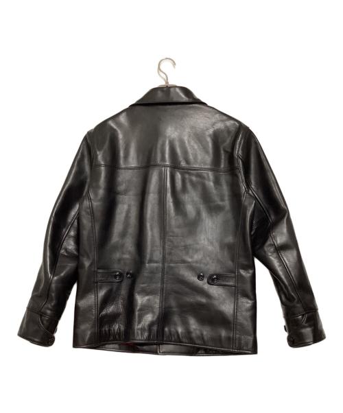 Y2 LEATHER（ワイツーレザー）Y2 LEATHER (ワイツーレザー) ホースハイド カーコート ブラック サイズ:44の古着・服飾アイテム