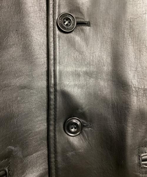 Y2 LEATHER（ワイツーレザー）Y2 LEATHER (ワイツーレザー) ホースハイド カーコート ブラック サイズ:44の古着・服飾アイテム