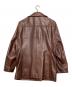 SCHOTT BROS. (ショットブロス) カーフレザー カーコート ブラウン サイズ:XL：32000円