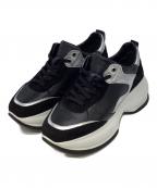 HOGANホーガン）の古着「MAXII ACTIVE ALLACCIATO NJZ ARGENTO NERO」｜ブラック