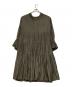 Loungedress (ラウンジドレス) サテンティアードワンピース カーキ サイズ:XS：6000円