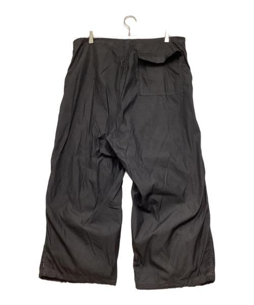 US ARMY（ユーエスアーミー）US ARMY (ユーエスアーミー) Snow Camo Over Pants（スノーカモオーバーパンツ） ブラック サイズ:Mの古着・服飾アイテム