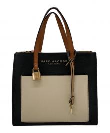 MARC JACOBS（マークジェイコブズ）の古着「ハンドバッグ」｜ブラック×ベージュ