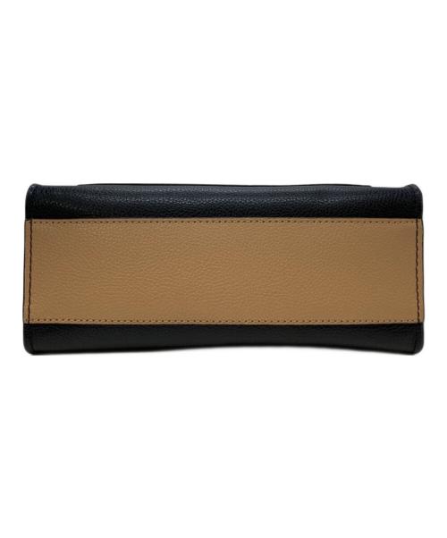MARC JACOBS（マークジェイコブズ）MARC JACOBS (マークジェイコブズ) ハンドバッグ ブラック×ベージュの古着・服飾アイテム