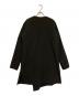 Y's (ワイズ) ノーカラーガウンコート ブラック サイズ:1：16000円