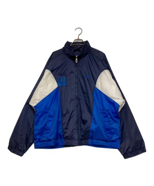 NIKE（ナイキ）NIKE (ナイキ) 90’s ナイロントラックジャケット ネイビー×ホワイト サイズ:Lの古着・服飾アイテム