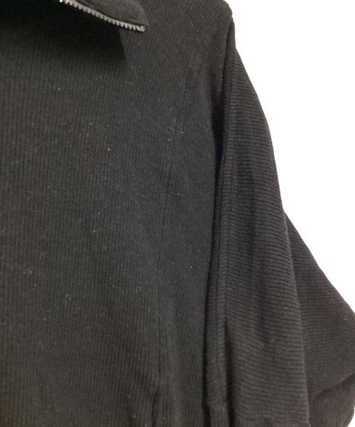 ZUCCA（ズッカ）ZUCCA (ズッカ) ニットジャケット ブラック サイズ:Mの古着・服飾アイテム