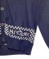 中古・古着 Hysteric Glamour (ヒステリックグラマー) カシミヤニットカーディガン ネイビー サイズ:M：8000円