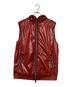 DUVETICA（デュベティカ）の古着「ナイロンフーデットベスト」｜レッド