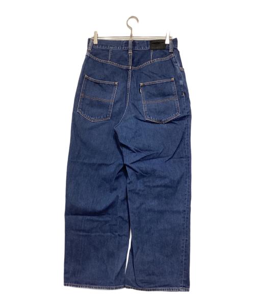 jieda（ジエダ）jieda (ジエダ) USED WIDE DENIM PANTS（ユーズドワイドデニムパンツ） ブルー サイズ:１の古着・服飾アイテム
