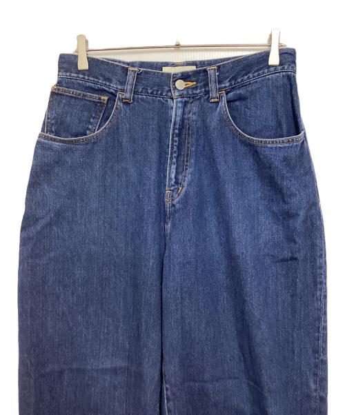 jieda（ジエダ）jieda (ジエダ) USED WIDE DENIM PANTS（ユーズドワイドデニムパンツ） ブルー サイズ:１の古着・服飾アイテム