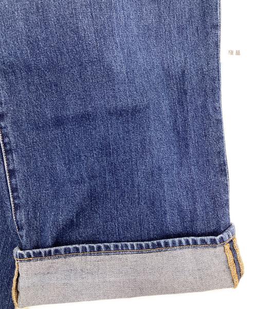 jieda（ジエダ）jieda (ジエダ) USED WIDE DENIM PANTS（ユーズドワイドデニムパンツ） ブルー サイズ:１の古着・服飾アイテム