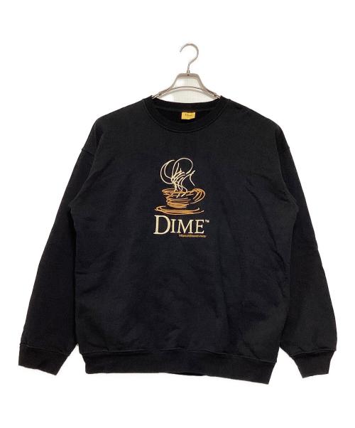 Dime（ダイム）Dime (ダイム) エンブロイダリースウェット ブラック サイズ:XXLの古着・服飾アイテム