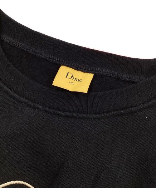 Dime（ダイム）Dime (ダイム) エンブロイダリースウェット ブラック サイズ:XXLの古着・服飾アイテム