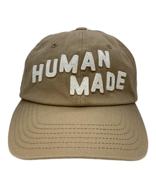 HUMAN MADE（ヒューマンメイド）HUMAN MADE (ヒューマンメイド) 6PANEL TWILL CAP ベージュの古着・服飾アイテム