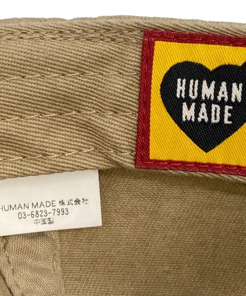 HUMAN MADE（ヒューマンメイド）HUMAN MADE (ヒューマンメイド) 6PANEL TWILL CAP ベージュの古着・服飾アイテム
