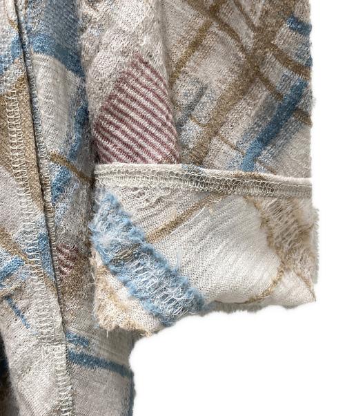 JURGEN LEHL（ヨーガンレール）JURGEN LEHL (ヨーガンレール) ウールチェックワンピース ブラウン サイズ:Mの古着・服飾アイテム